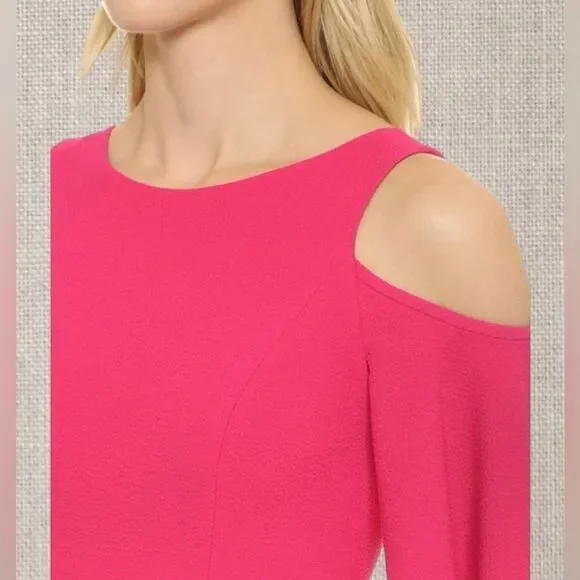 Black Halo Adera Cold Shoulder Dress